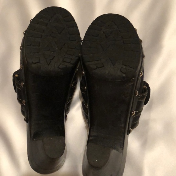 Coach Black Clogs - Picture 4 of 4